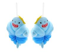 PERSELOSO 2pezzi Spugna da Doccia Forma di Squalo Morbida e Sicura per Bagnetto dei Ragazzo Ragazza Adatta come Giocattolo da Bagno e Accessorio per Ragazzo Ragazza e Bimbi Piccoli