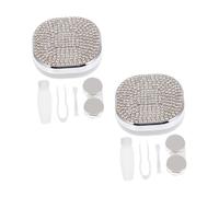 PERSELOSO 2sets Resistenti e Pratiche Organizer Per Cosmetici e Compatte e Impermeabili e