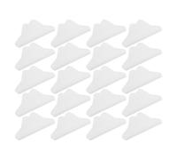 PERSELOSO 30 Pezzi Panno Quadrato ad Alta Assorbenza Bianco in Microfibra Scamosciata Superficie Morbida a Scamosciato per Modellare e Pulire Il Tornio del Vasaio per Ceramica
