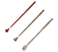 PERSELOSO 3pezzi Grattaschiena Legno Unisex Strumento Di Massaggio Per Alleviare Prurito Sulla Schiena Facile Da Usare e Raggiungere Zone Difficili