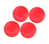 PERSELOSO 4 Pezzi Accessori Di Battaglia Giroscopi Giocattoli Disco Giroscopico Arena Giroscopica Giroscopico Disco Da Duello Giroscopico Arena Scoppiata Plastica Rosso