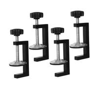 PERSELOSO 4pezzi Clamp Regolabili per Fissaggio di Mobili da Giardino Clip Metallo Resistenti per Sofà Modulari e Sedie Rattan per Lavori di Falegnameria