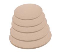 PERSELOSO 5 Pezzi Tavole per Asciugatura Argilla in Materiale ad Alta Densità Basi Resistenti per Ruota di Ceramica di Dimensioni per Modellazione e Scultura Clay Crafts