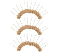 PERSELOSO Adatte Come Etichette per 200 Set di Etichette Appendibili Kraft 4cm Fori Preforati e Design Fai-da-Te per Regali e
