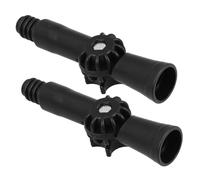PERSELOSO Asta di prolunga con punta a cerniera, adattatore angolare per mocio 2 pezzi, adattatore girevole a snodo, 18 mm
