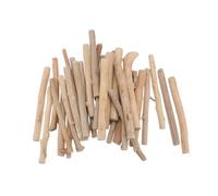 PERSELOSO Bastoncini Legno Naturali per Lavoretti Diy, Confezione da 1 Sacchetto Materiale in Legno Liscio e Sicuro per Mani, per Creatività e Decorazioni Artigianali
