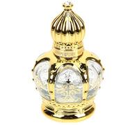 PERSELOSO Bottiglie da Viaggio 12ml in Vetro Roll-on Dorato, Set 2 Flaconi Vuoti per Olio Essenziale e Profumo, Decorazioni Vintage per Aromaterapia e Soggiorno