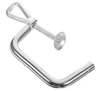 PERSELOSO Clip di Fissaggio per Macchina della Pasta in Lega di Ferro Argento Morsetto Sicuro e Facile da Usare, Accessorio Pratico per Macchina Manuale