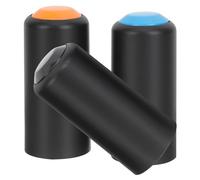 PERSELOSO Copribatteria per Microfono Wireless a Vite 3 Pezzi in Plastica Resistente Tappo Batteria Microfono Compatibile per Shure Pgx2/slx2/pg58 per Uso Professionale su Palcoscenici