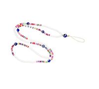 PERSELOSO Cordino per Cellulare con Perline Colorate in Materiale Morbido Catenella Lunga Anti-smarrimento per Telefono da Collo Adatto Donne e Studenti Accessorio Leggero e Pratico