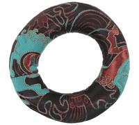 PERSELOSO Cuscini con campane tibetane: Tappetino con campana musicale Buddha - Cuscino con strumento terapeutico - Base antiscivolo per yoga, spa domestica - Base per terapia del suono