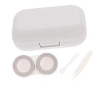 PERSELOSO Custodia Per Lenti a Contatto Piccolo Set Antileak Resistente Portatile Con Specchio Per Viaggi e Uso Esterno Per Donna