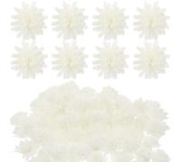 PERSELOSO Diffusore di Aromaterapia in Schiuma PE Bianco Latte 100 Pezzi Mini Diffusore di Fiori Artificiali Margherita per Bagno Ufficio Profumo Ambienti