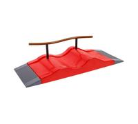 PERSELOSO Mini Skate Park con Rampe per Skateboard da Dito per Compleanni e Feste Accessori per Finger Skateboard e Scooter Materiale Plastico Dettagliato Design per Combinazioni Infinite