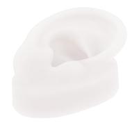 PERSELOSO Modello Auricolare Silicone Finto per Pratica del Piercing e Insegnamento Stampo Realistico Compatto per e Tecniche Agopuntura Adatto per Gioielli e Decorazioni