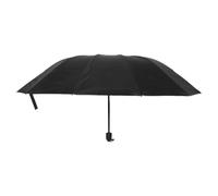 PERSELOSO Ombrello Extra Large Manuale per Pioggia Nero Pieghevole