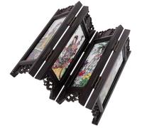 PERSELOSO Paravento Antico Mini Pieghevole in Resina Quattro Grandi Bellezze, Divisorio per Schermo Decorativo per Casa, Oggetti di Scena per Feste e Arredamento in Stile Stili multipli