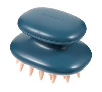 PERSELOSO per Shampoo e Della Cute Scrubber Maneggevole Silicone per Adatta per Uso Secco e Umido Rimuove e Impurità Massaggiatore per Cute con Setole Morbide e Antiscivolo