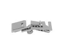 PERSELOSO Piedino per Sbieco Macchina Singer Nastro Sbieco Compatibile Maggior Parte Macchine da Cucire Bottone Pressione