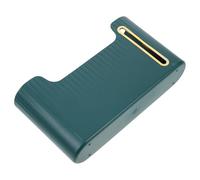 PERSELOSO Porta Sacchetti da Parete per Buste di Plastica e Sacchetti della Spazzatura, Dispenser Organizzatore in ABS e Hips, per Uso Domestico e Negozi, Colore Verde