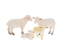 PERSELOSO Realistico per Bambini Set 4 Animali da Giocattoli Educativi per Sviluppare l'Intelligenza Decorazioni per Casa