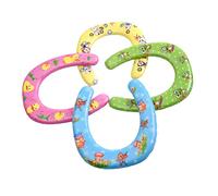 PERSELOSO Riduttore Per Vasino Per Ragazzo Ragazza 4 Pezzi Cuscino Antiscivolo e Maniglie Di Sicurezza, Materiale Ecologico, Sedile Addestramento Wc Facilitatore Per Uso Domestico