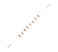 PERSELOSO Rullo Massaggiante in Legno Corda a Rulli, Massaggiatore Terapeutico Portatile Per Schiena, Collo, Spalle e Piedi, Strumento Di Sollievo Muscolare Per Viaggi e Lavoro