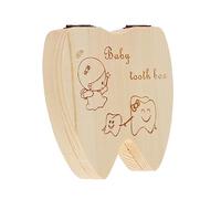 PERSELOSO Scatola Porta-dentini Da Latte Per Bambini, Scatola Porta-denti Della Fatina, Organizer Etichette Per Denti Da Prima, Contenitore Ricordo Per Neonati e Bimbi Piccoli