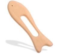 PERSELOSO Scraper Legno Per Massaggio Tavoletta Guasha Portatile Faggio Strumento Per Massaggio e Drenaggio Corpo Per Schiena Collo e Gambe