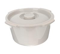 PERSELOSO Sedile Wc Portatile Coperchio in Plastica Spessa, Vasino per Anziani, Donne Incinte e Ragazzo Ragazza, Ausilio Comodo per Casa, Ospedali e Viaggi, Resistente e Facile