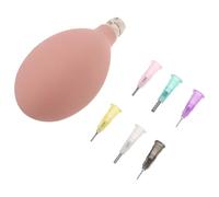 PERSELOSO Set di Utensili per Ceramica con Applicatore in Gomma e Bottiglia Squeeze per Smalti, 6 Punte Ago Dettagliate per Decorazioni Precise in Argilla e Modellazione