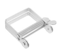 PERSELOSO Spremi-dentifricio Manuale in Metallo Rullo Per Tubi 2 Pezzi Strumento Per Spremere Dentifricio Durevole Utensile Multiuso Per Creme e Cosmetici Uso Domestico Bagno