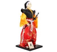 PERSELOSO Statuetta Samurai Giapponese in Stoffa, Decorazione Casa in Stile Giapponese, Rappresentazione Cultura Tradizionale Fascino Elegante per Collezionisti e Colore Casuale