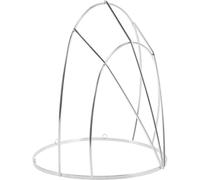 PERSELOSO Struttura Accessori per Chioma Argento Metallo e in Creazione Design Semplice e Distintivo, Facile da Indossare Feste in Costume e Cosplay