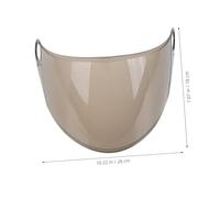 PERSELOSO Visiera Casco Trasparente Antigraffio e Antiappannamento Sostitutiva per Casco Flip Up Parabrezza Resistente e Adattabile per Condizioni Meteo Variabili Accessorio Protezione per