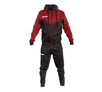 Perseo Sport Tuta da ginnastica Uomo con Cappuccio ZE-US Modelli Capua Rodi (IT, Testo, M, Regular, Regular, Rodi Granata/Nero)