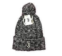 Perseo Trade srl Cappello Juventus ponpom in Filato Acrilico Interno in Pile