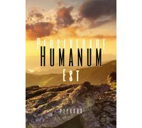 Perseverare Humanum Est di Peposub, 2019, Youcanprint