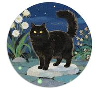 Persian Cat 1000 Pezzi Di Puzzle Rotondo Classico Cute Pets Regali Antistress Per Adulti E Bambini 1000pcs (67.5x67.5cm)