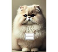 Persian Cat: Cute Kitty Composition Notebook, For Adults, Students, Kids