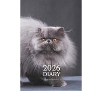 Persian Cat Diary and Journal, 52 week per view