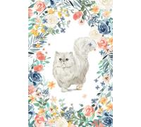 Persian Cat Notebook - 120-Page Lined Journal for Cat Lovers | Fluffy Feline Design with Poem & Breed Story | 6x9" Soft Cover Gift for Cat Moms & Dads: 120 Pages