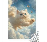 Persian Cat Puzzle 1000 Pezzi, Geografia Mentale, Esperienza Tattile, Opera Conversazionale 1000pcs (75x50cm)