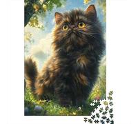 Persian Cat Puzzle Da 1000 Pezzi, Architettura Olistica, Esperienza Catartica, Decorazione Parlante 1000pcs (75x50cm)
