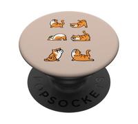 Persian Cat Yoga for Lower Back PopSockets PopGrip Adesivo