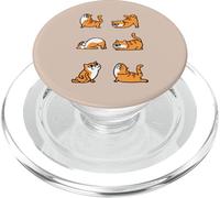 Persian Cat Yoga for Lower Back PopSockets PopGrip per MagSafe