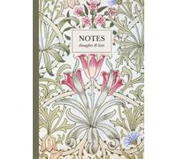 Persian Pattern Notebook: A5 Lined Notebook | John Henry Dearle Arts and Crafts Design