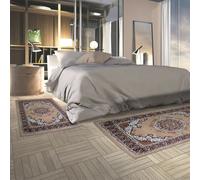 PERSIAN X - TAPPETO CLASSICO ORIENTALE PERSIANO PARURE SCENDILETTO - 4480 BEIGE