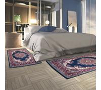 PERSIAN X - TAPPETO CLASSICO ORIENTALE PERSIANO PARURE SCENDILETTO - 4480 BLU