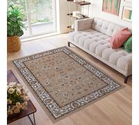 PERSIAN X - TAPPETO CLASSICO ORIENTALE STILE PERSIANO FIORI GRECHE - 2079 BEIGE